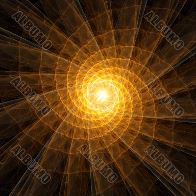 Fractal background illustration