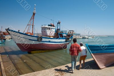 port in Essaouira