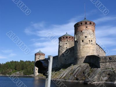 Olavinlinna, medieval castle in Savonlinna, Finland