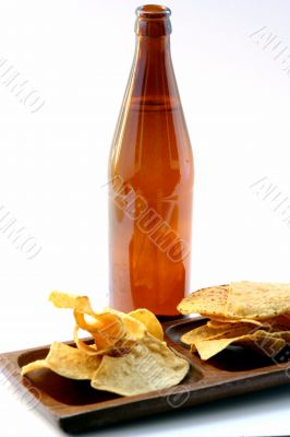 Beer Bottle and Unhealthy Eating