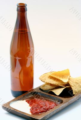 Beer Bottle and Unhealthy Eating