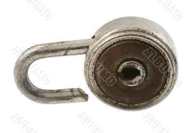 old ruined padlock
