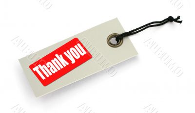 thank you tag