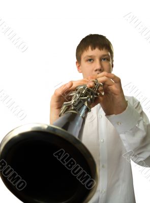 Clarinet player Clarinet player