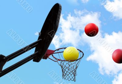 In one basket. In one basket.
