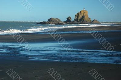 Wild ocean beach Wild ocean beach