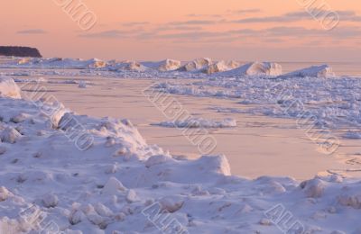 Winter Lake Michigan