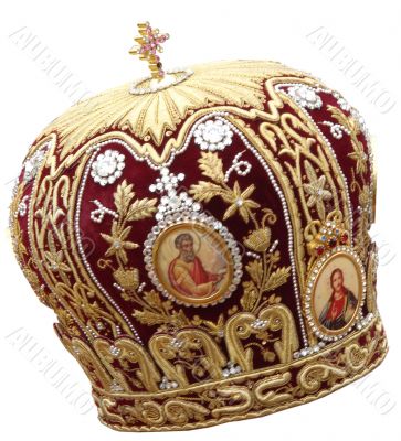 mitre - solemn headgear of the orthodox bishop