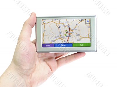 GPS screen