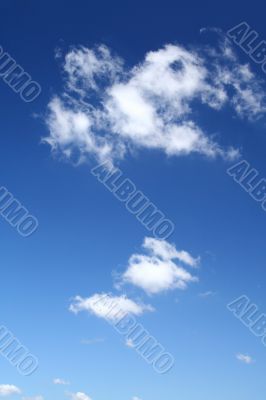 bright sky background