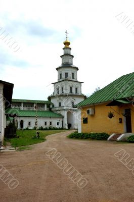 Entry tower of Monastery in New Jerusalem