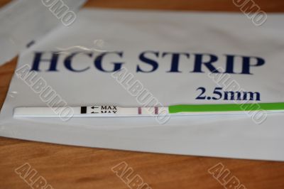 Pregnancy test - positive