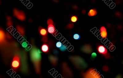 Xmas Lights Blur Xmas Lights Blur