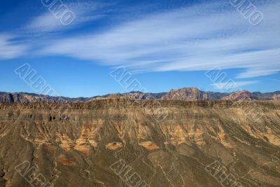 Aerial shot taken in Las Vegas