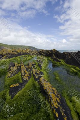 Rugged Coastline in Ireland