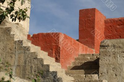 Santa Catalina monastery in Arekipa