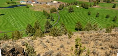 Panorama, golf course Panorama, golf course