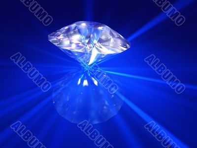Blue Fire diamond