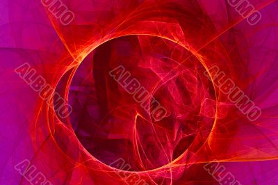 Abstract fractal background