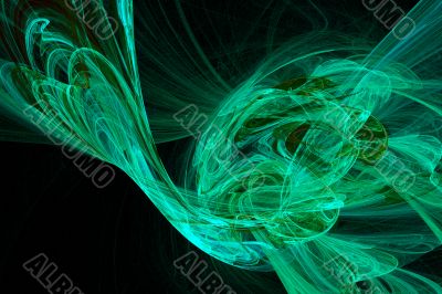 Abstract fractal background