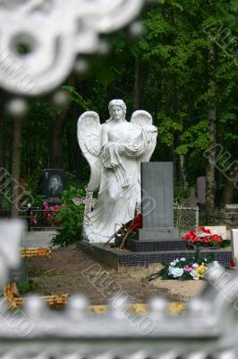 Angel Cemetery monument