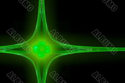 Abstract green background