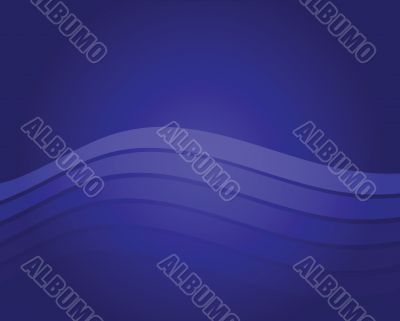 Blue Wave Background