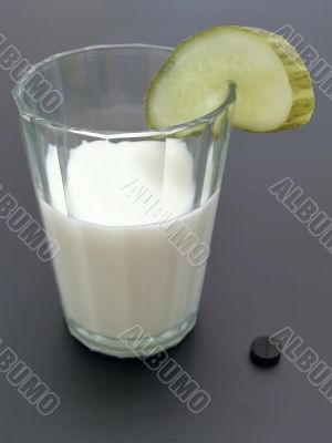 Extraordinary milk coctail