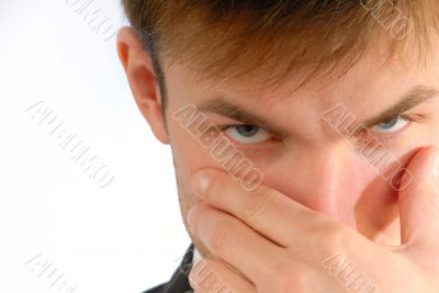 businessman dissatisfied looks businessman dissatisfied looks