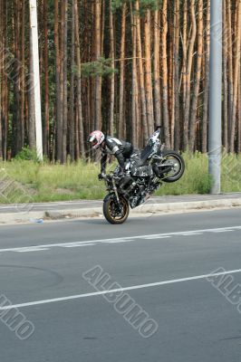 Competitions on sportbikes
