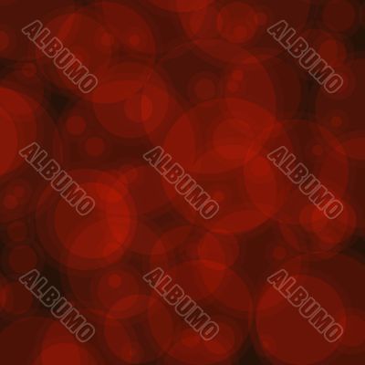 Abstract Red Circles Background