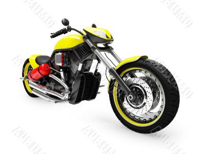 isolated moto front view 01