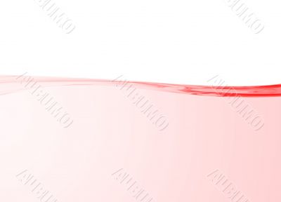 Elegant pink curve