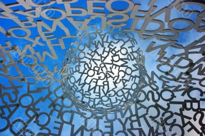 Letters in shape Letters in shape