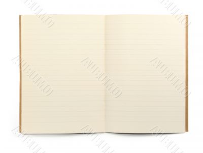 lined exercise book