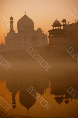 Taj Mahal, sunrise Taj Mahal, sunrise