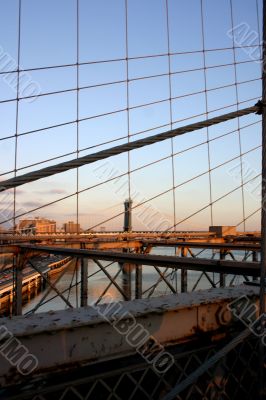 Manhattan and Brooklyn Bridges, New York