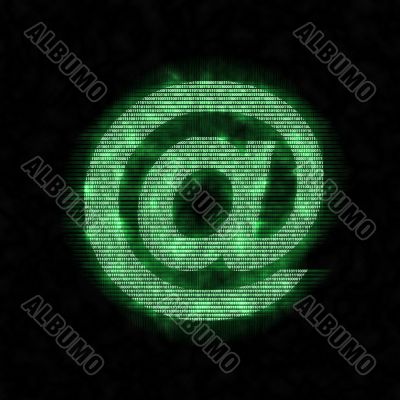 Conceptual email - computer generated image