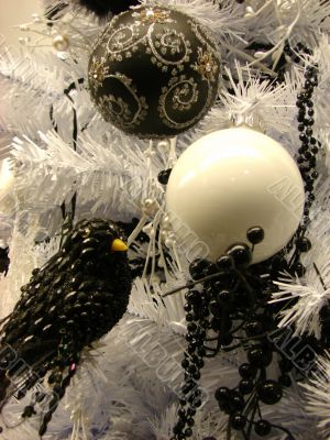 Christmas and New Year`s ornaments