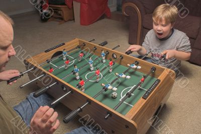 Foosball Players Foosball Players