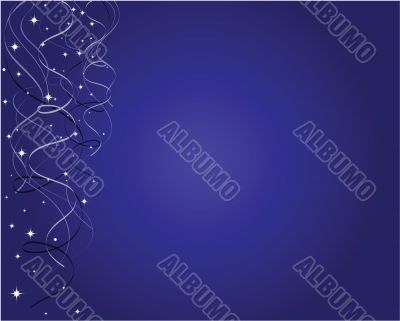 Blue New Year`s Background Blue New Year`s Background