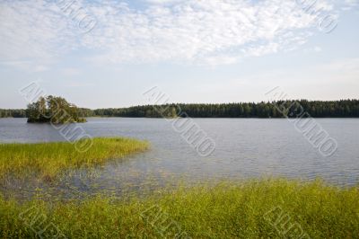 The lake tranquility
