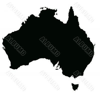 Map of australia