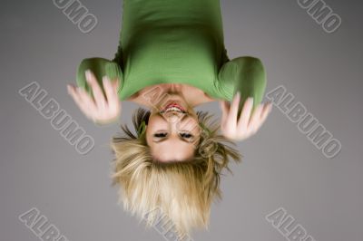 Blonde Hanging