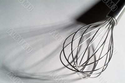 High contrast whisk with shadows
