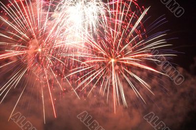 Fireworks Bursts Fireworks Bursts