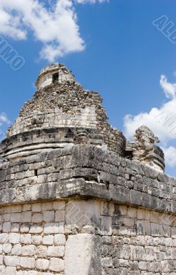 Ancient observatory in Chichen Itza Fragment 2