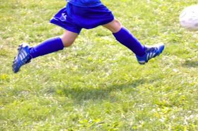 Legs Playing Soccer Legs Playing Soccer