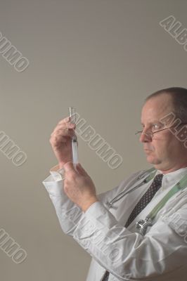 Doctor with a Syringe