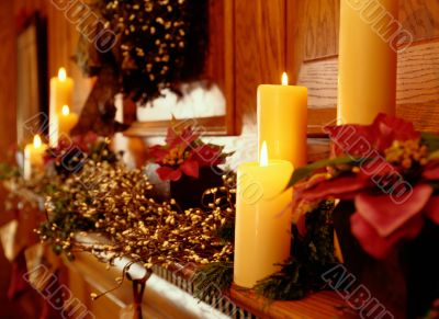 Christmas candles